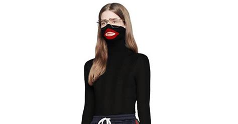 fake gucci balaclava|Gucci black jumper.